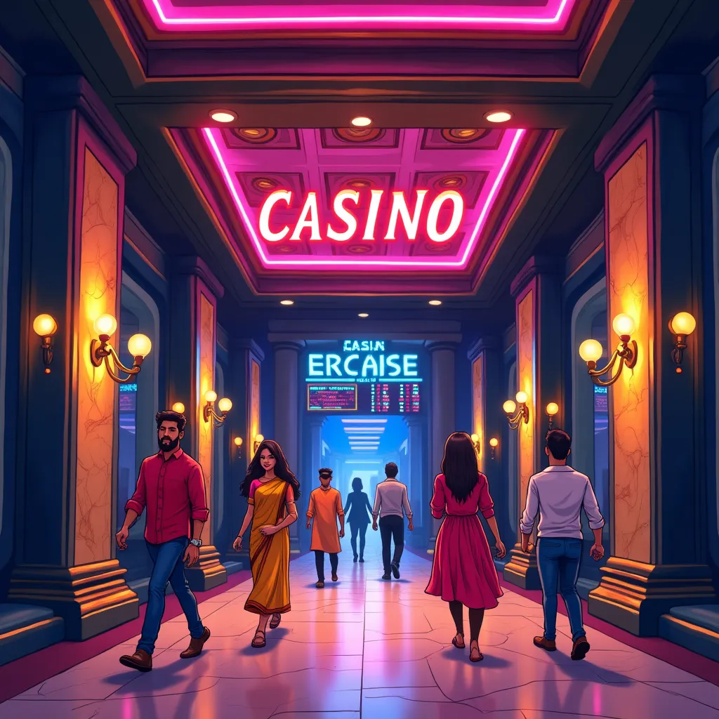 vbet live casino hero background with neon gaming tables