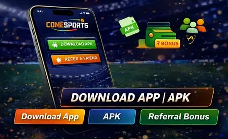 Download the app, unlock code VBETCA100, and enter ₹1 contests faster